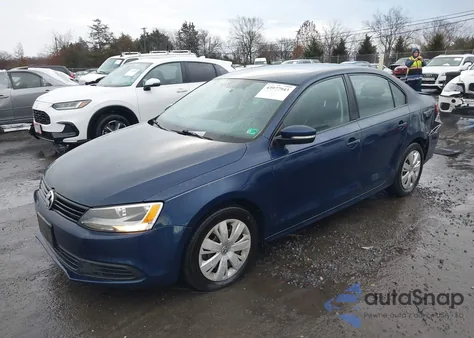 2012 Volkswagen Jetta 2.5L Se z USA, uszkodzony, nr VIN 3VWDP7AJ9CM381178